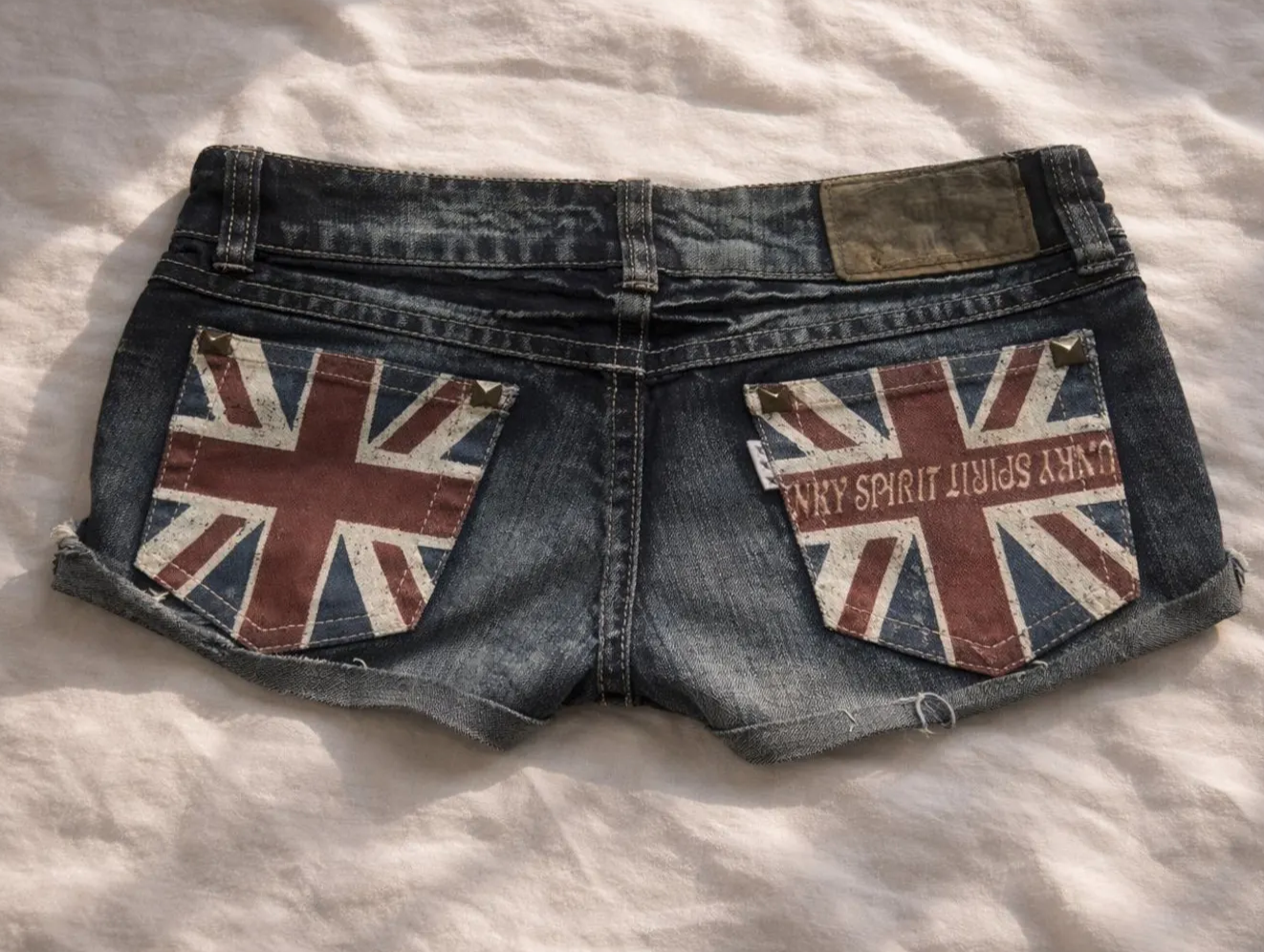 Union Jack Pocket Denim Shorts (S)