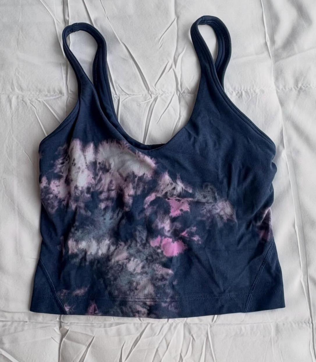 Midnight Tie-Dye Sports Top (S)