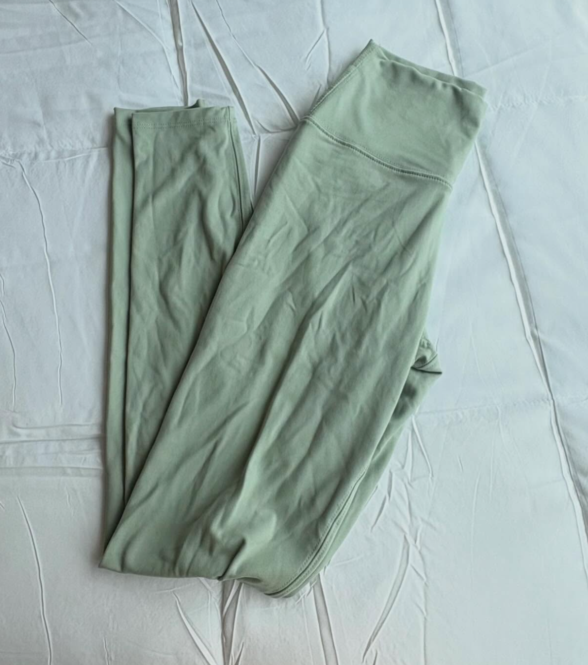 Sage High-Waist Leggings (M)